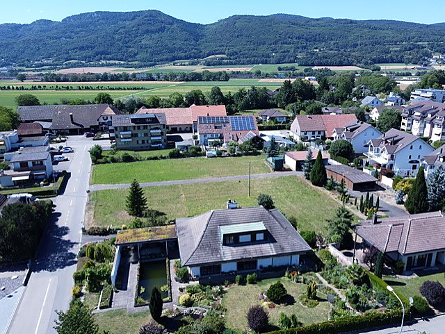 Luftaufnahme des Grundstücks in Gunzgen